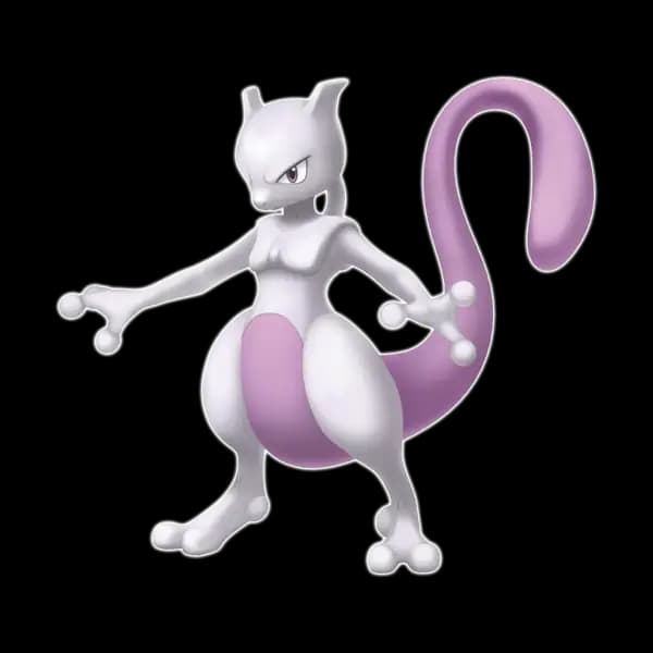 Página para colorear Mewtwo