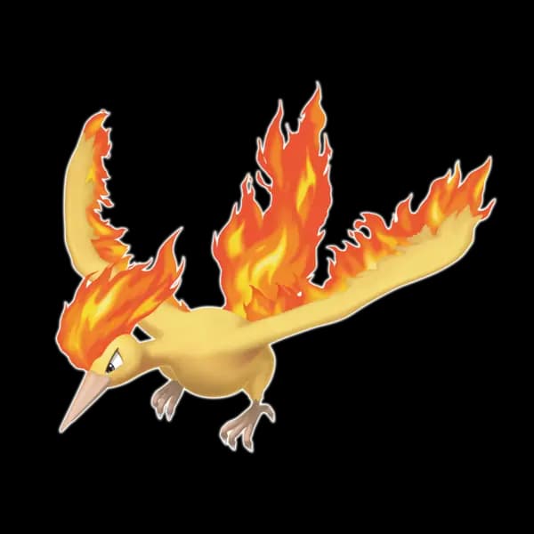 Página para colorear Moltres