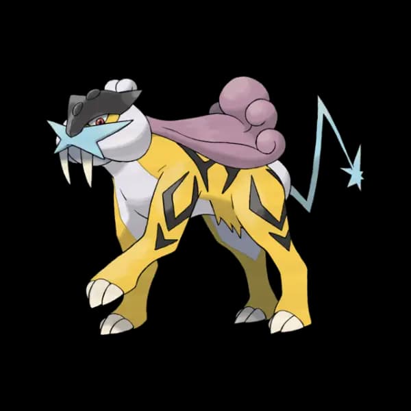 Página para colorear Raikou