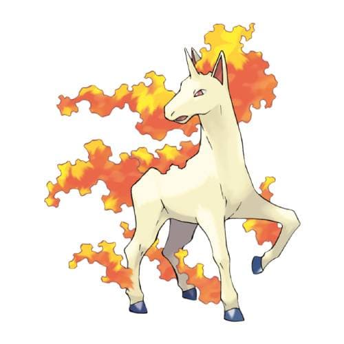 Página para colorear Rapidash