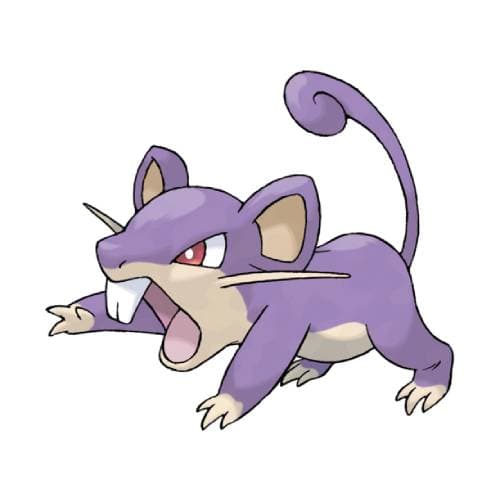 Página para colorear Rattata
