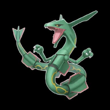 Página para colorear Rayquaza