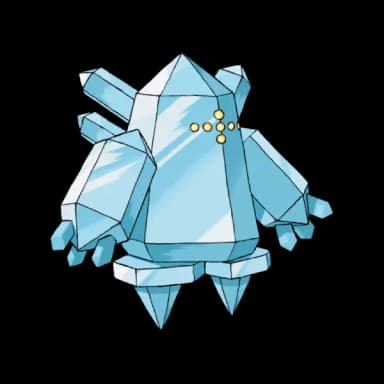 Página para colorear Regice