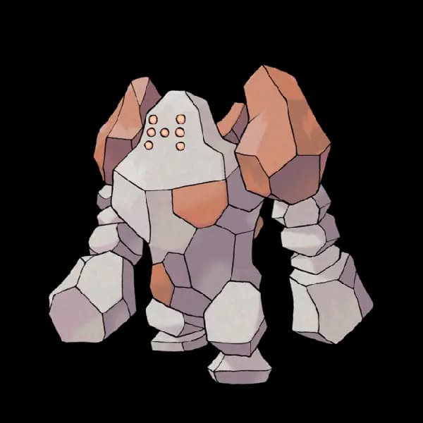 Página para colorear Regirock