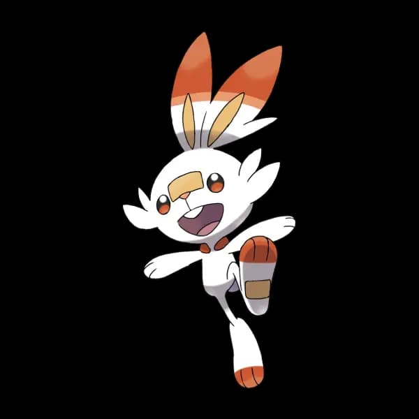 Página para colorear Scorbunny