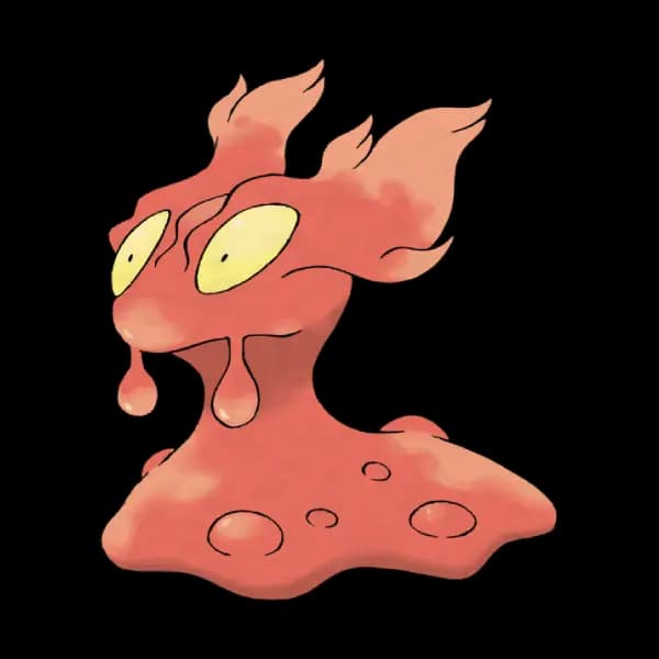 Página para colorear Slugma