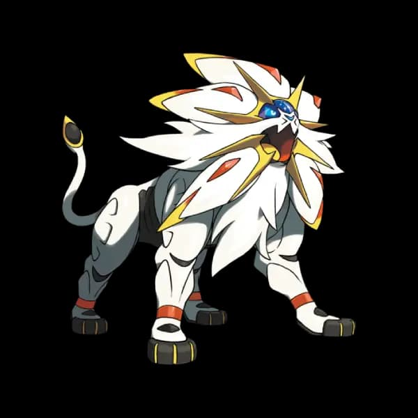 Página para colorear Solgaleo