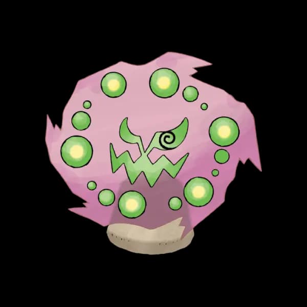 Página para colorear Spiritomb