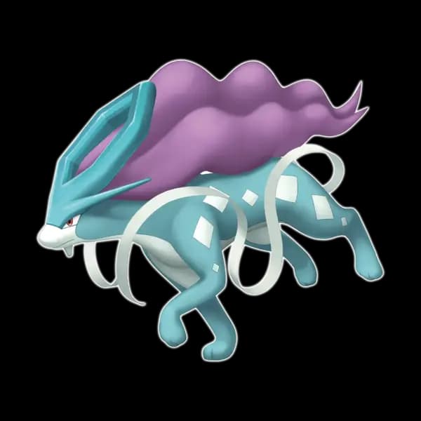 Página para colorear Suicune
