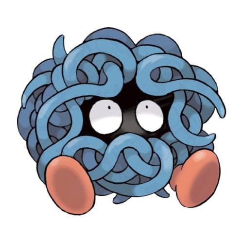 Página para colorear Tangela
