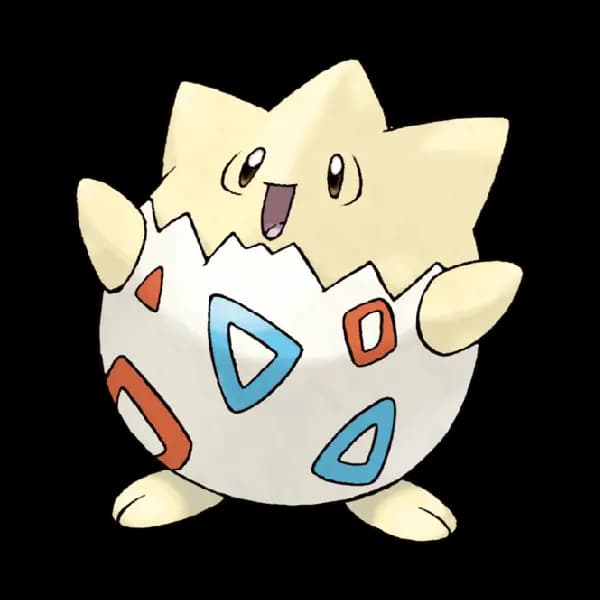 Página para colorear Togepi