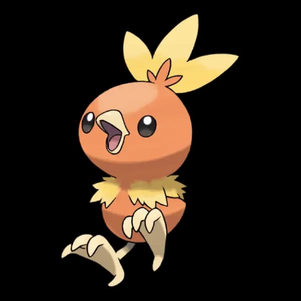 Página para colorear Torchic