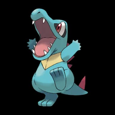 Página para colorear Totodile