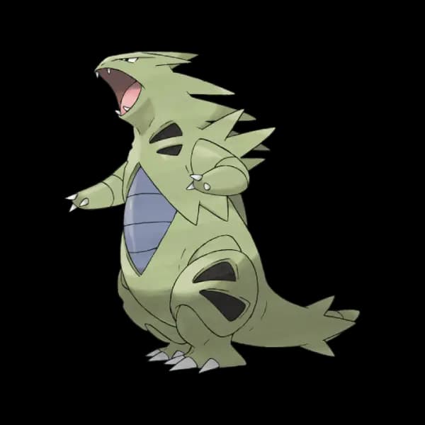 Página para colorear Tyranitar