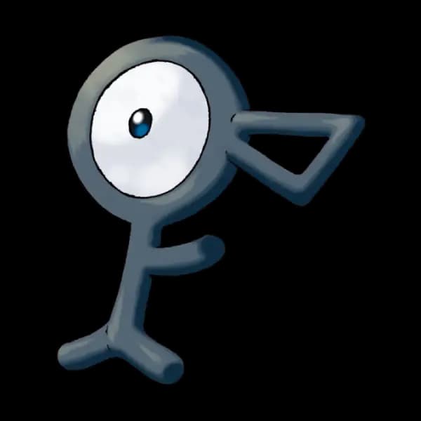 Página para colorear Unown