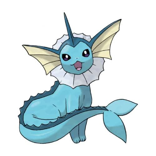 Página para colorear Vaporeon