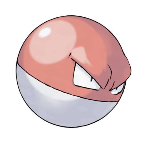 Página para colorear Voltorb