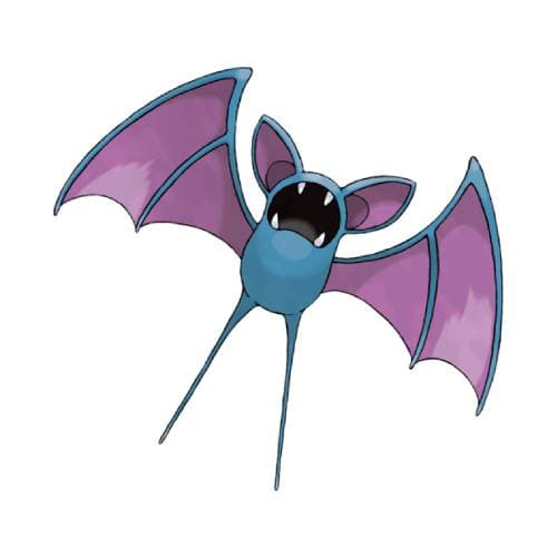 Página para colorear Zubat