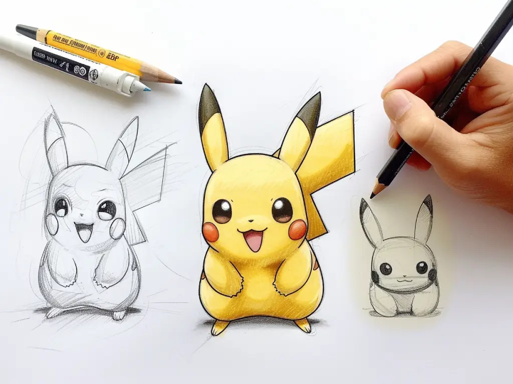 Cómo dibujar un Pikachu: una guía paso a paso para principiantes