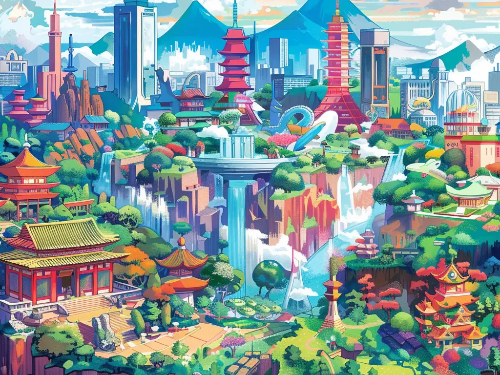 De Kanto a Galar: las influencias culturales de las regiones Pokémon