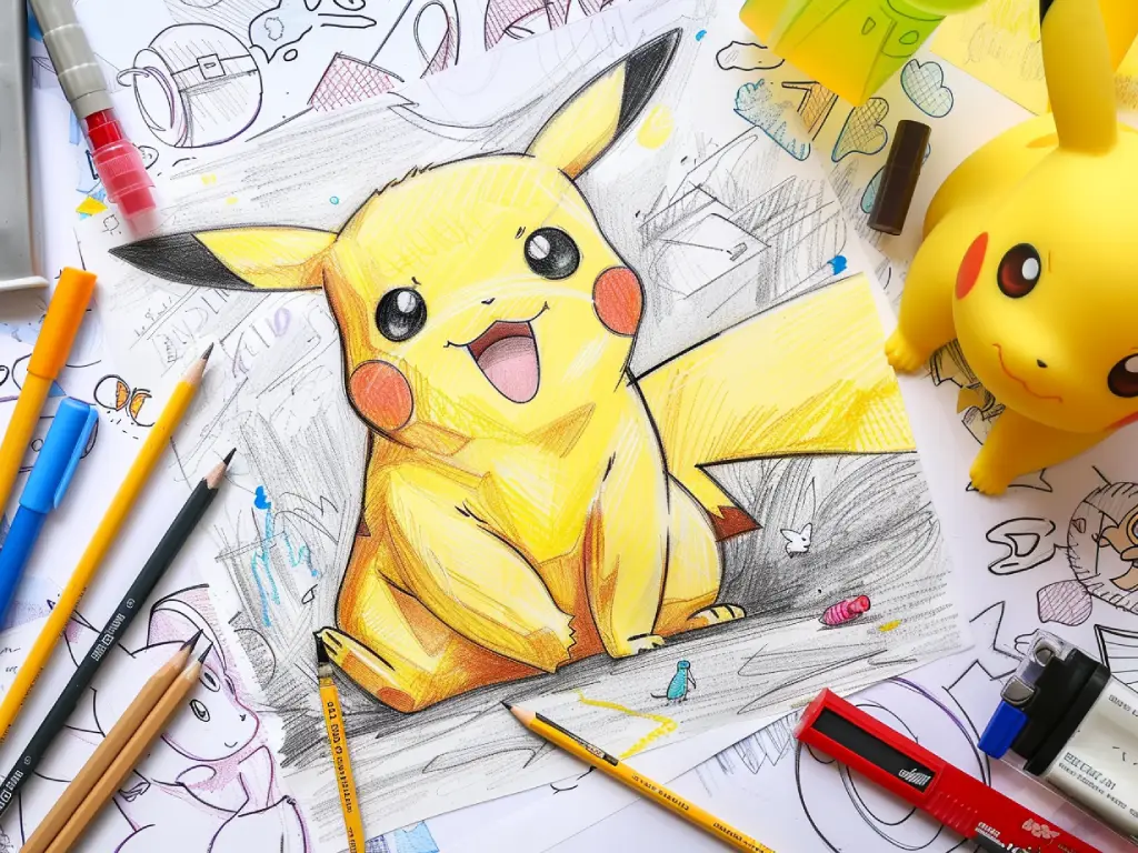 ¡Del triángulo a Pikachu, para una creatividad desbordante!